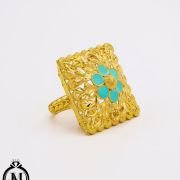 Blue Bloom Ring