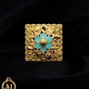 Blue Bloom Ring