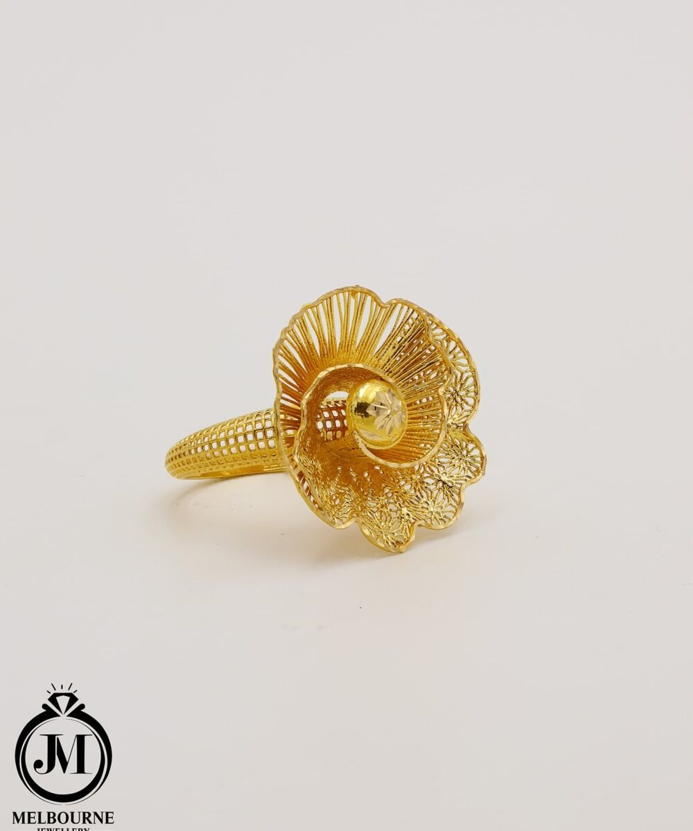 Amber Rose Ring