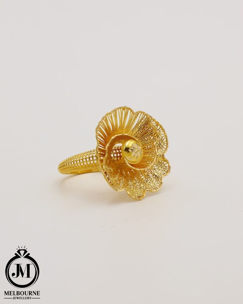 Amber Rose Ring