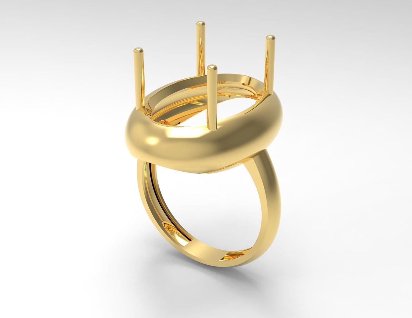 Goldbud Grace Ring