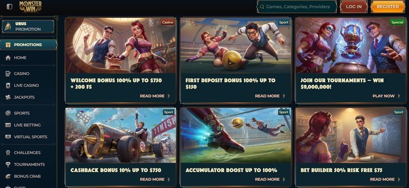 Monsterwin Casino Deutschland - Das ultimative Spielerlebnis für Online Casino in Germany